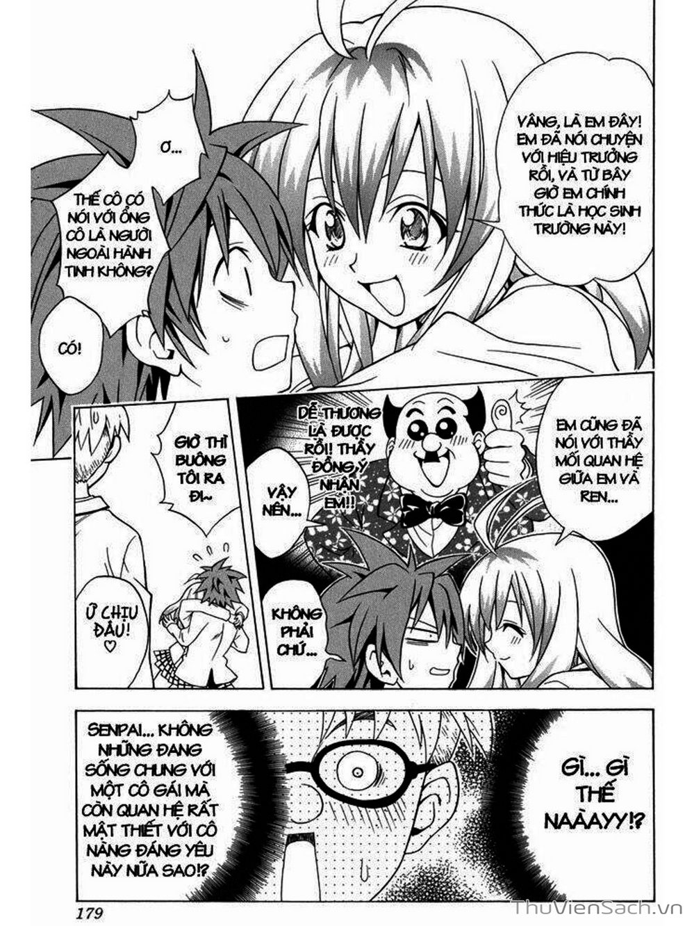 Truyện Tranh Bóng Tối Hoàng Kim - To Love Ru Darkness trang 8