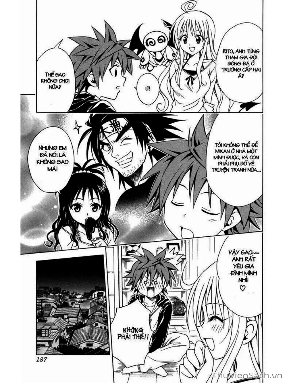 Truyện Tranh Bóng Tối Hoàng Kim - To Love Ru Darkness trang 8