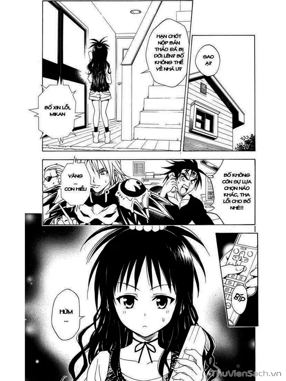 Truyện Tranh Bóng Tối Hoàng Kim - To Love Ru Darkness trang 8