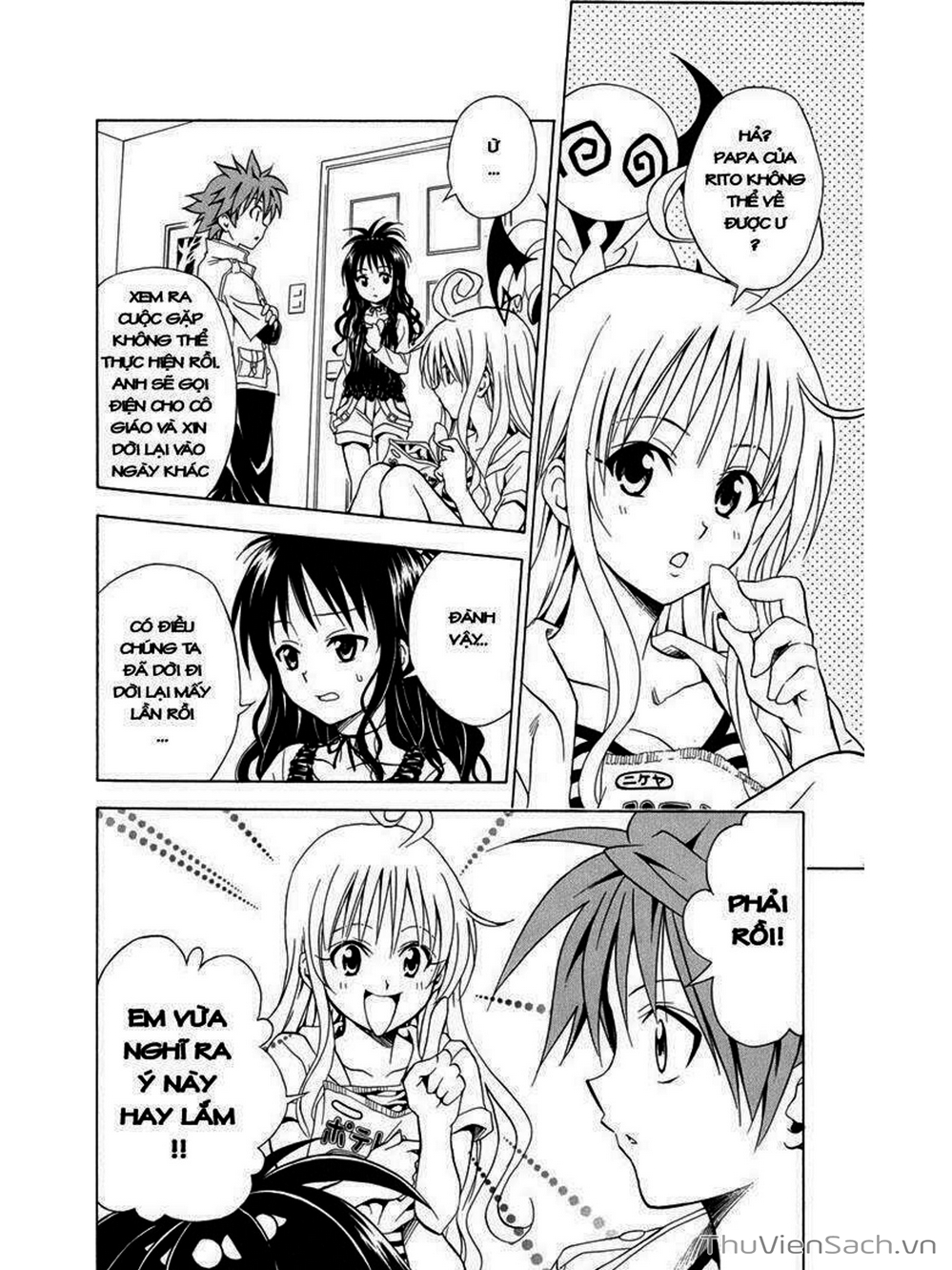 Truyện Tranh Bóng Tối Hoàng Kim - To Love Ru Darkness trang 8