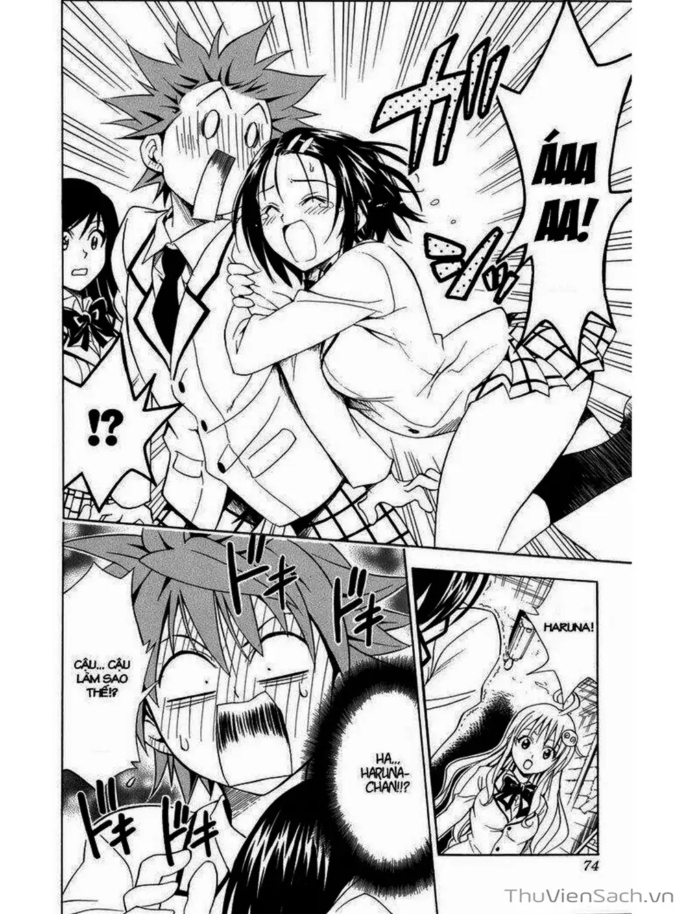 Truyện Tranh Bóng Tối Hoàng Kim - To Love Ru Darkness trang 8