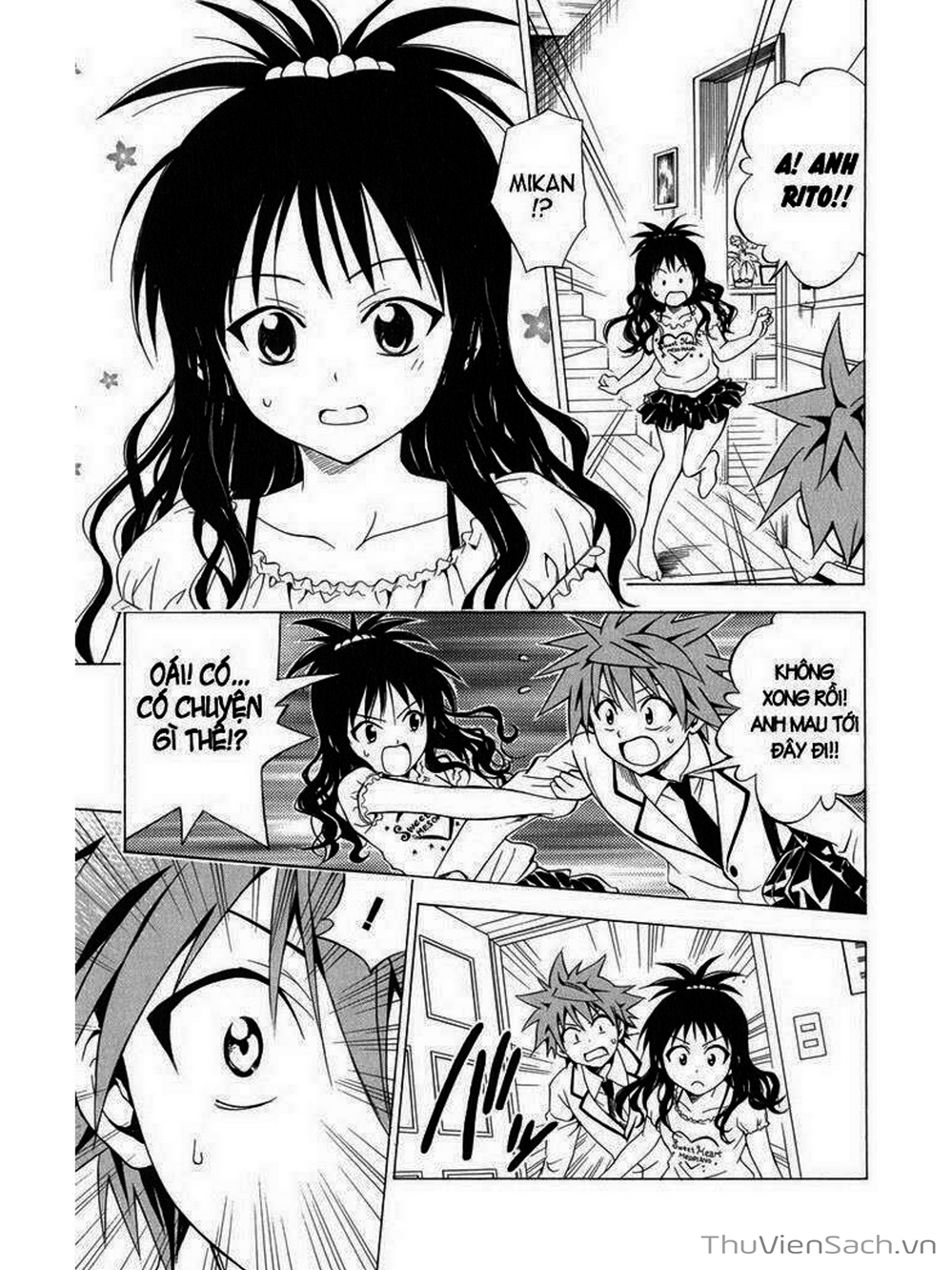 Truyện Tranh Bóng Tối Hoàng Kim - To Love Ru Darkness trang 8