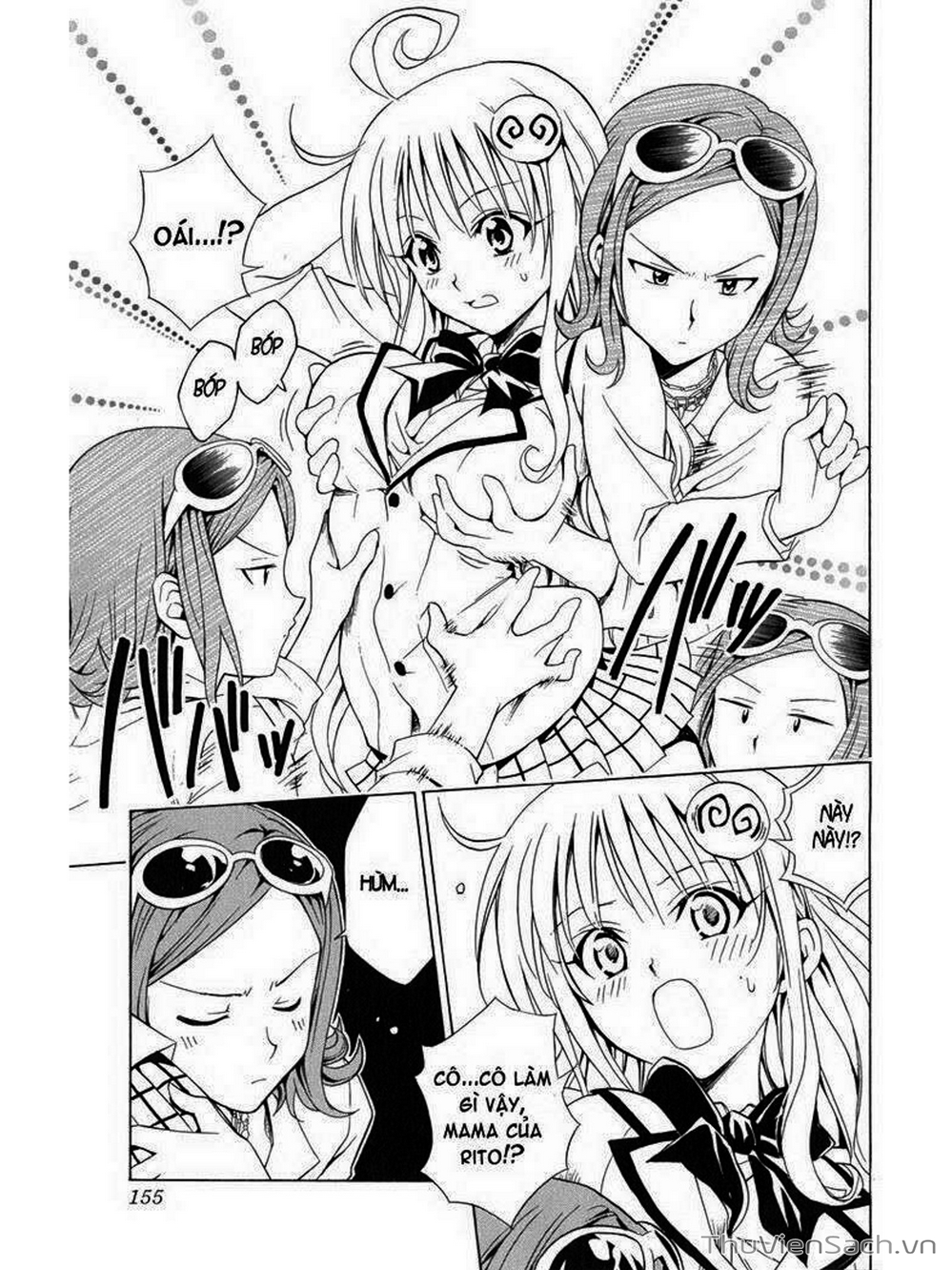 Truyện Tranh Bóng Tối Hoàng Kim - To Love Ru Darkness trang 8