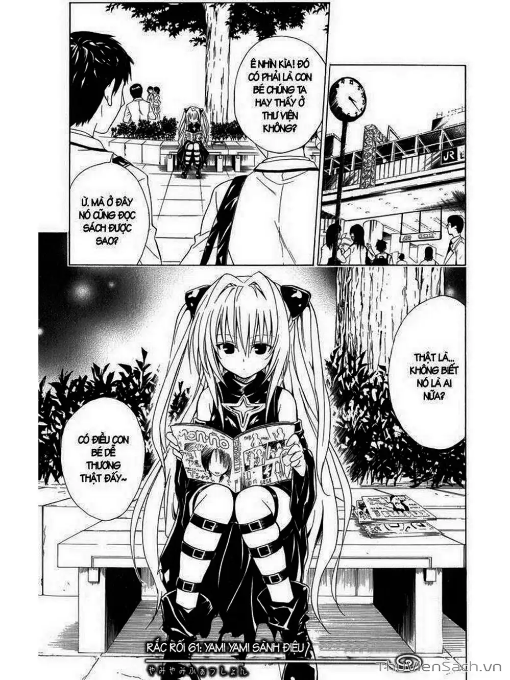 Truyện Tranh Bóng Tối Hoàng Kim - To Love Ru Darkness trang 8