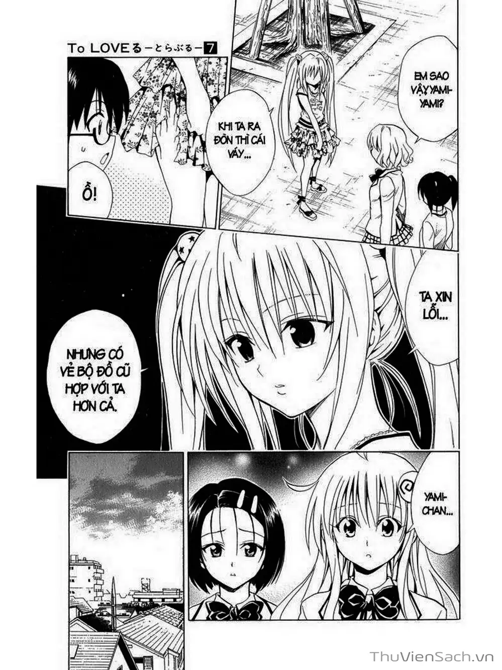 Truyện Tranh Bóng Tối Hoàng Kim - To Love Ru Darkness trang 8