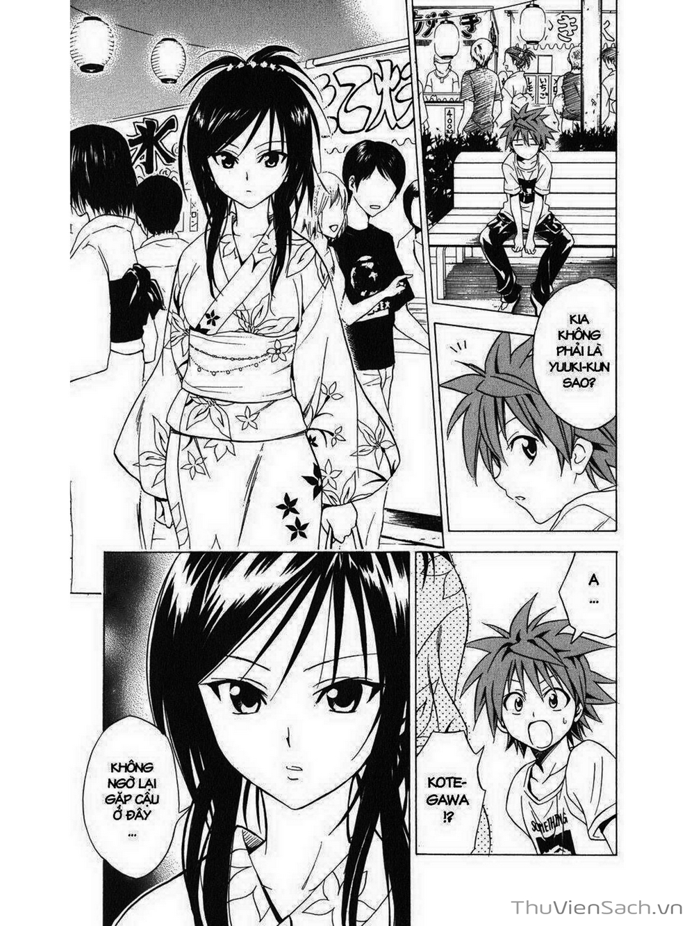 Truyện Tranh Bóng Tối Hoàng Kim - To Love Ru Darkness trang 8