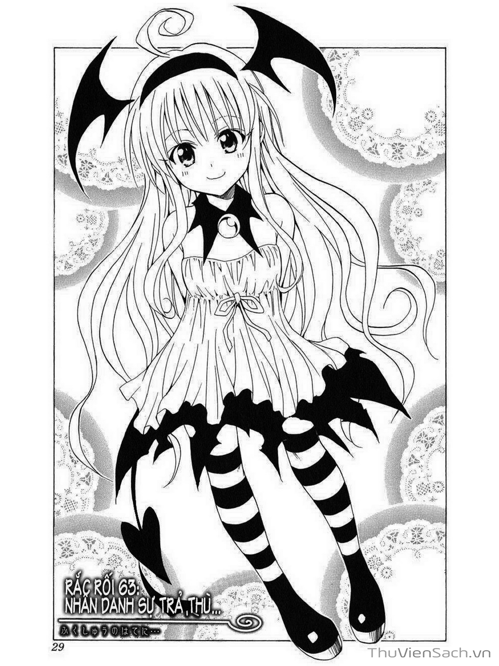 Truyện Tranh Bóng Tối Hoàng Kim - To Love Ru Darkness trang 8