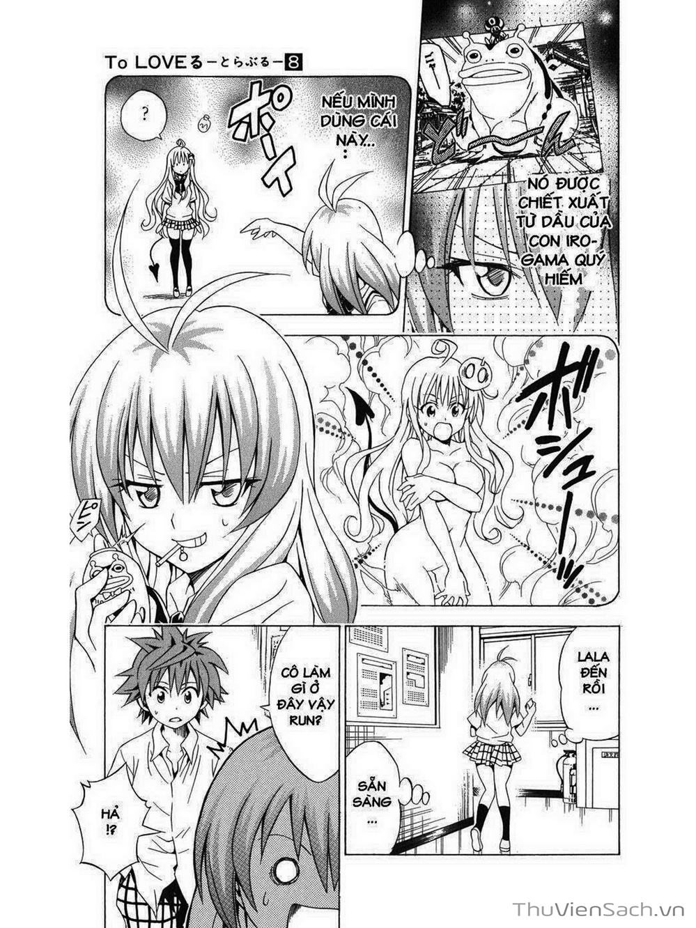 Truyện Tranh Bóng Tối Hoàng Kim - To Love Ru Darkness trang 8