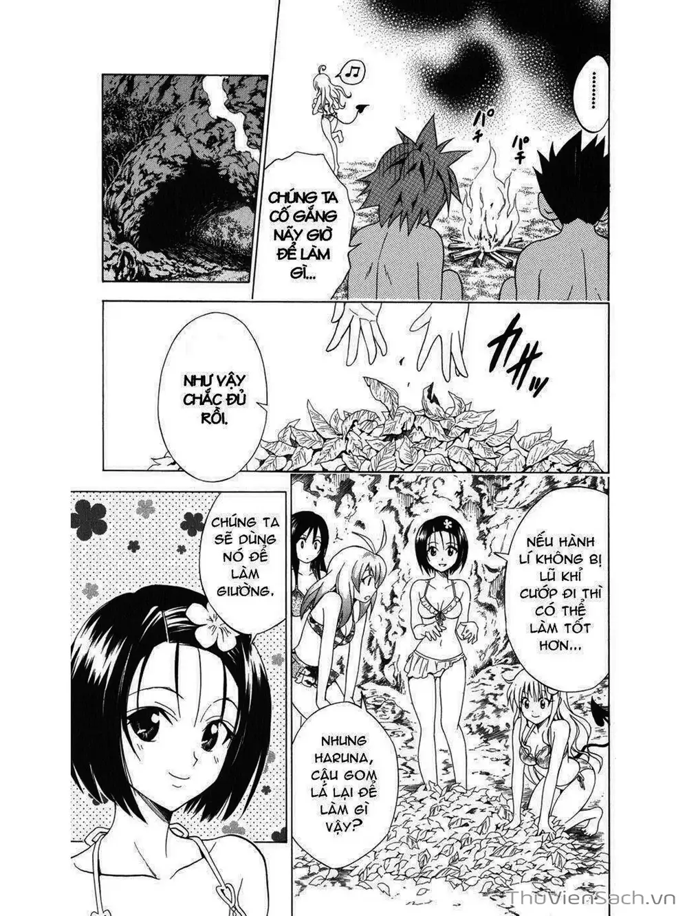 Truyện Tranh Bóng Tối Hoàng Kim - To Love Ru Darkness trang 8