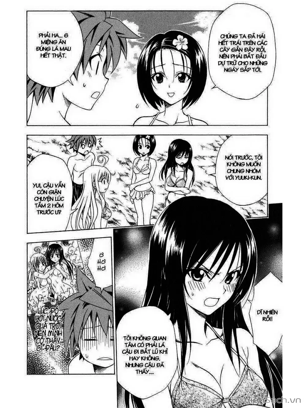 Truyện Tranh Bóng Tối Hoàng Kim - To Love Ru Darkness trang 8