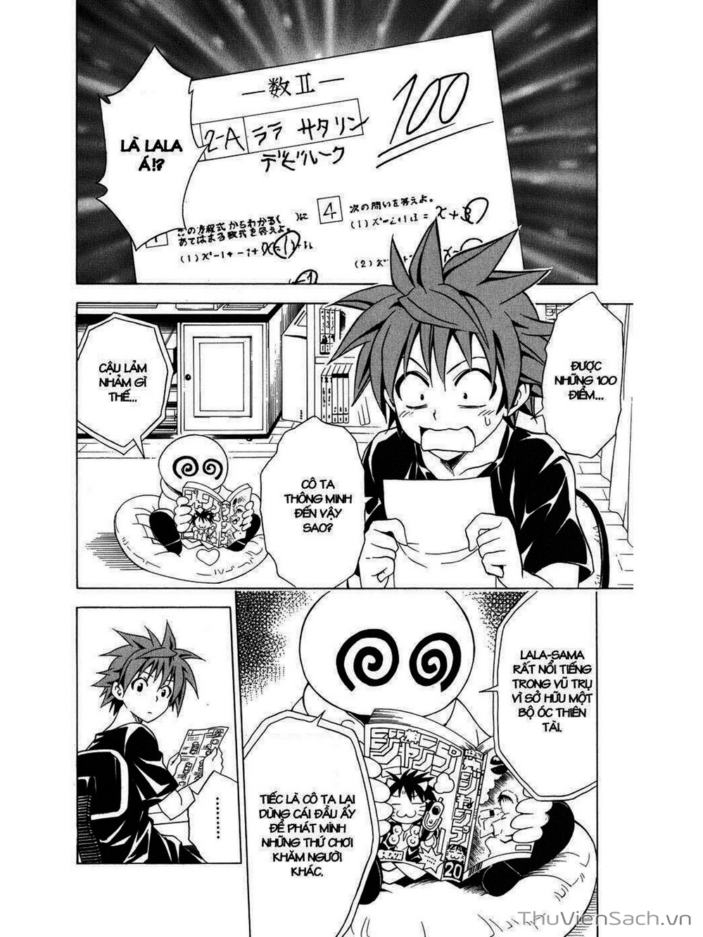 Truyện Tranh Bóng Tối Hoàng Kim - To Love Ru Darkness trang 8