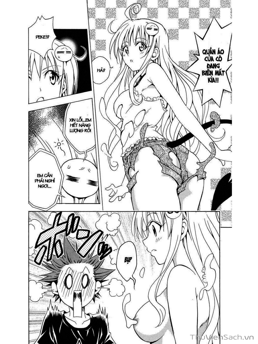 Truyện Tranh Bóng Tối Hoàng Kim - To Love Ru Darkness trang 8