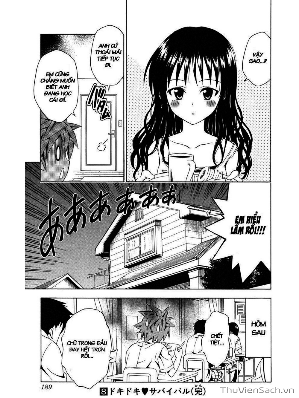Truyện Tranh Bóng Tối Hoàng Kim - To Love Ru Darkness trang 8