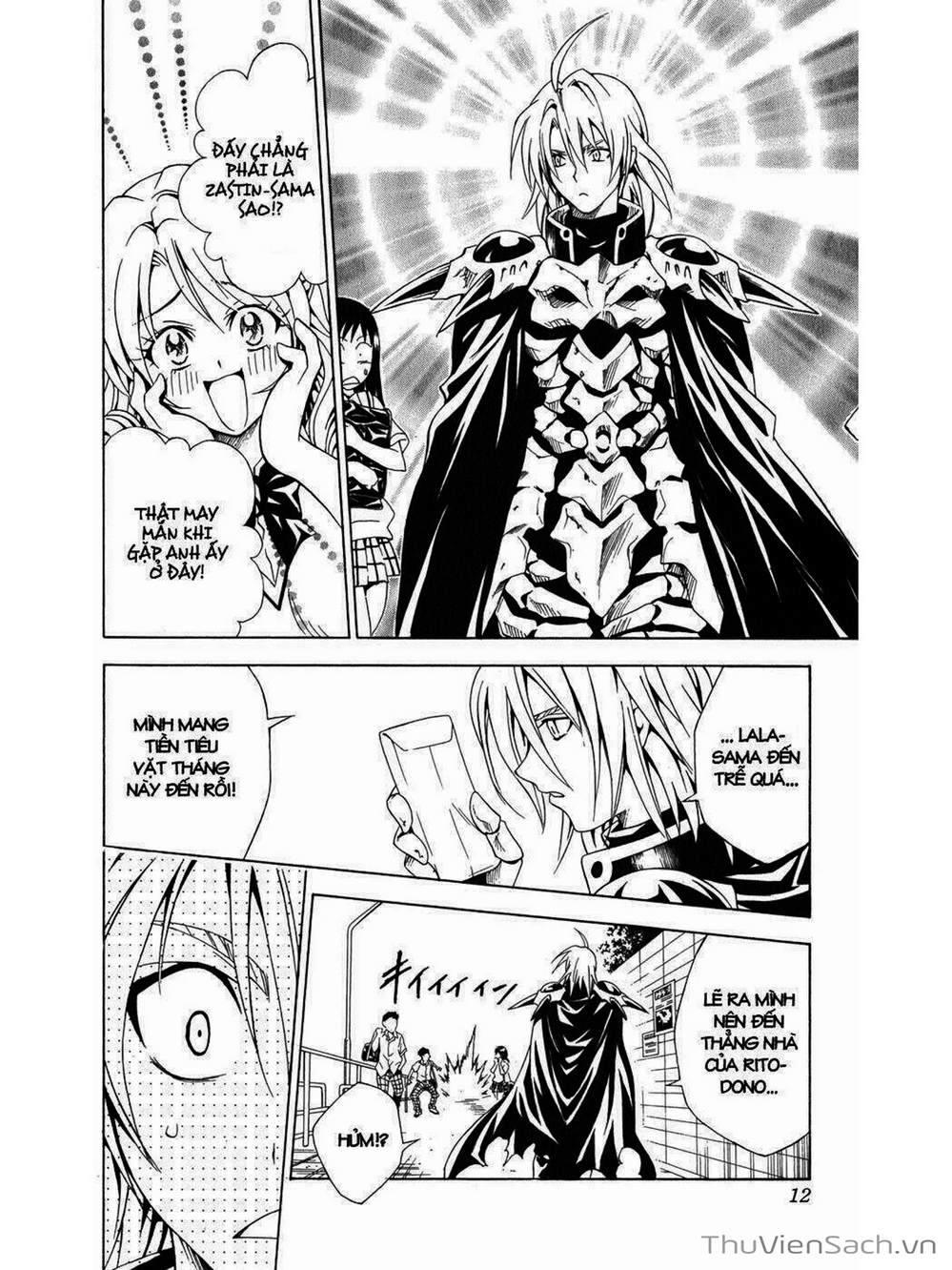 Truyện Tranh Bóng Tối Hoàng Kim - To Love Ru Darkness trang 8