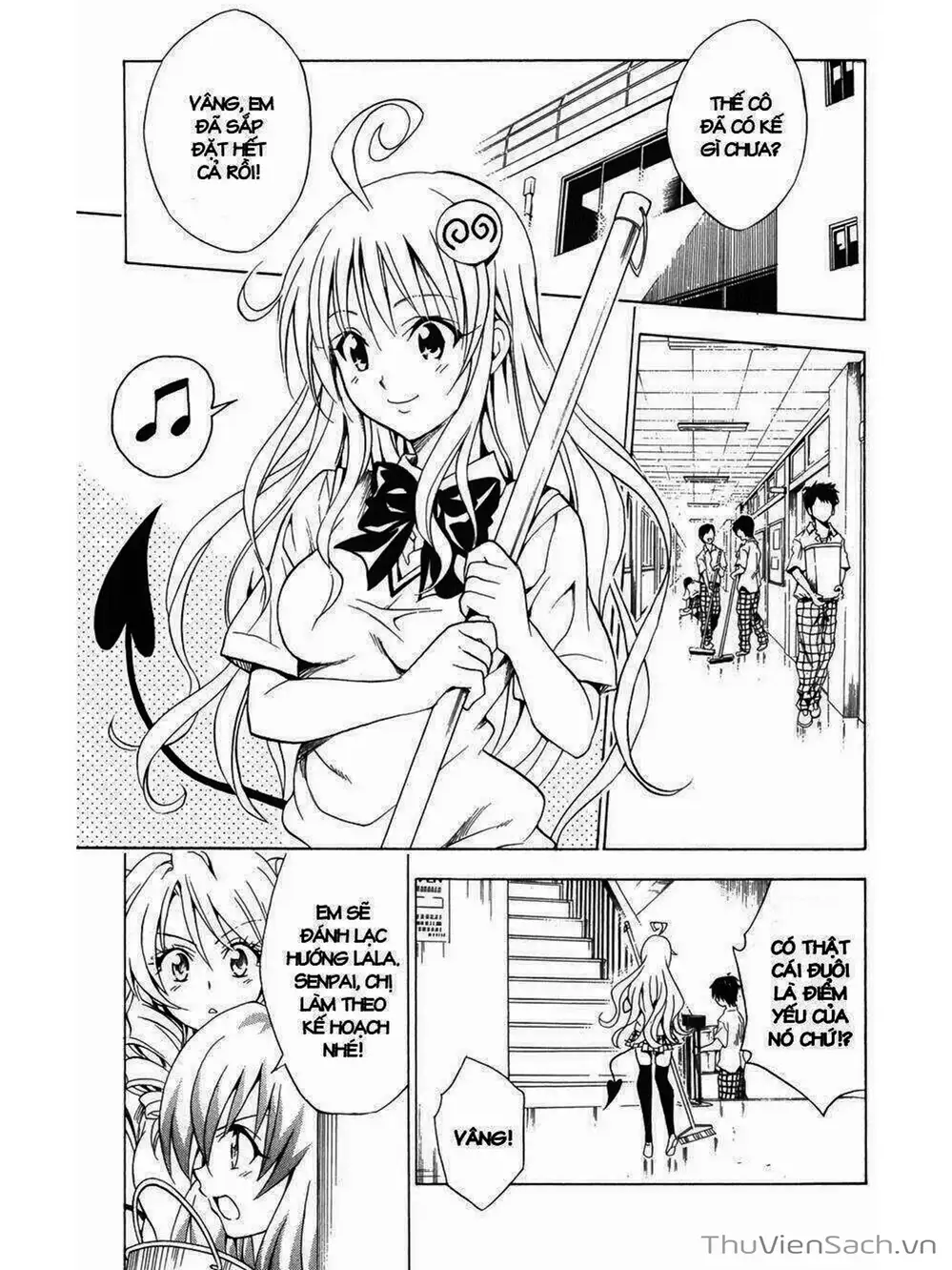 Truyện Tranh Bóng Tối Hoàng Kim - To Love Ru Darkness trang 8