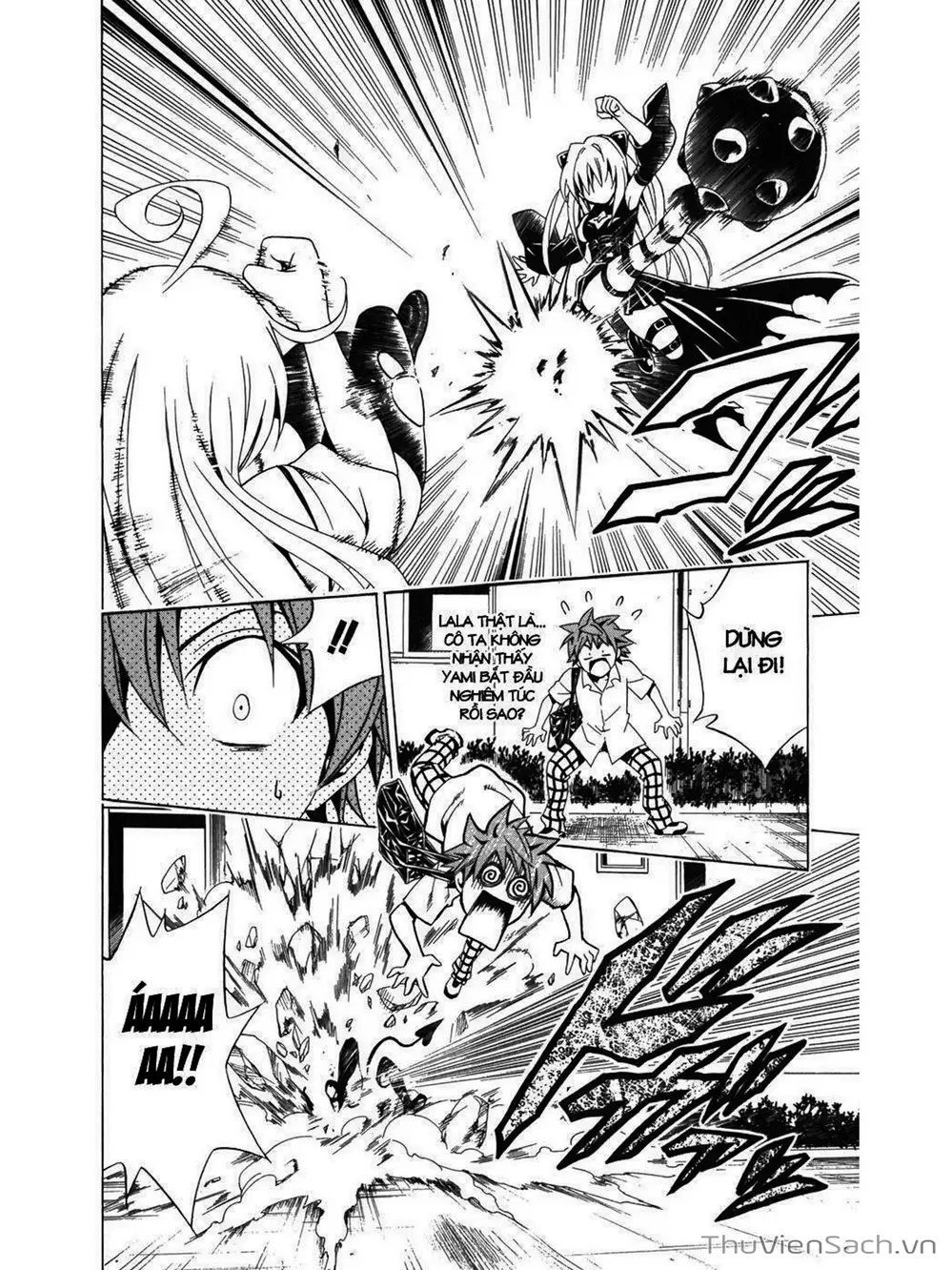 Truyện Tranh Bóng Tối Hoàng Kim - To Love Ru Darkness trang 8