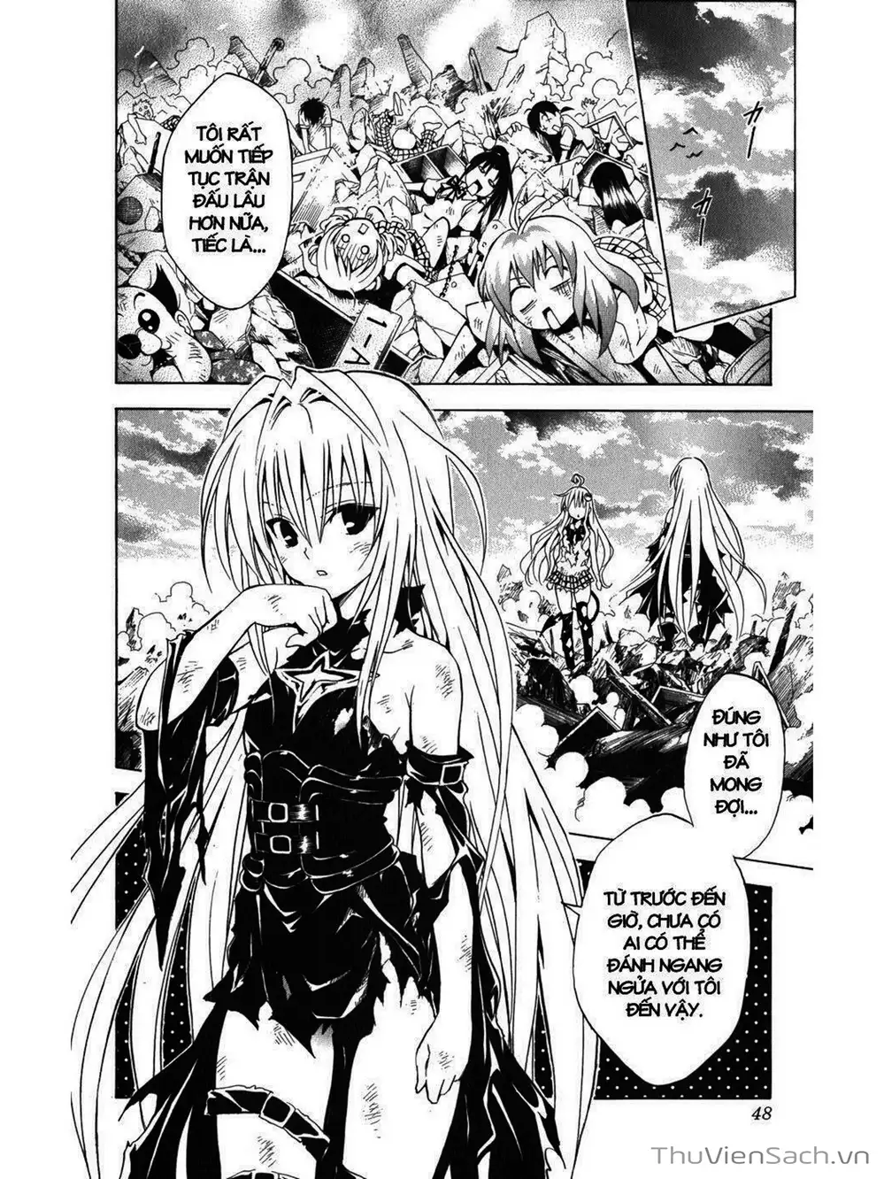 Truyện Tranh Bóng Tối Hoàng Kim - To Love Ru Darkness trang 8