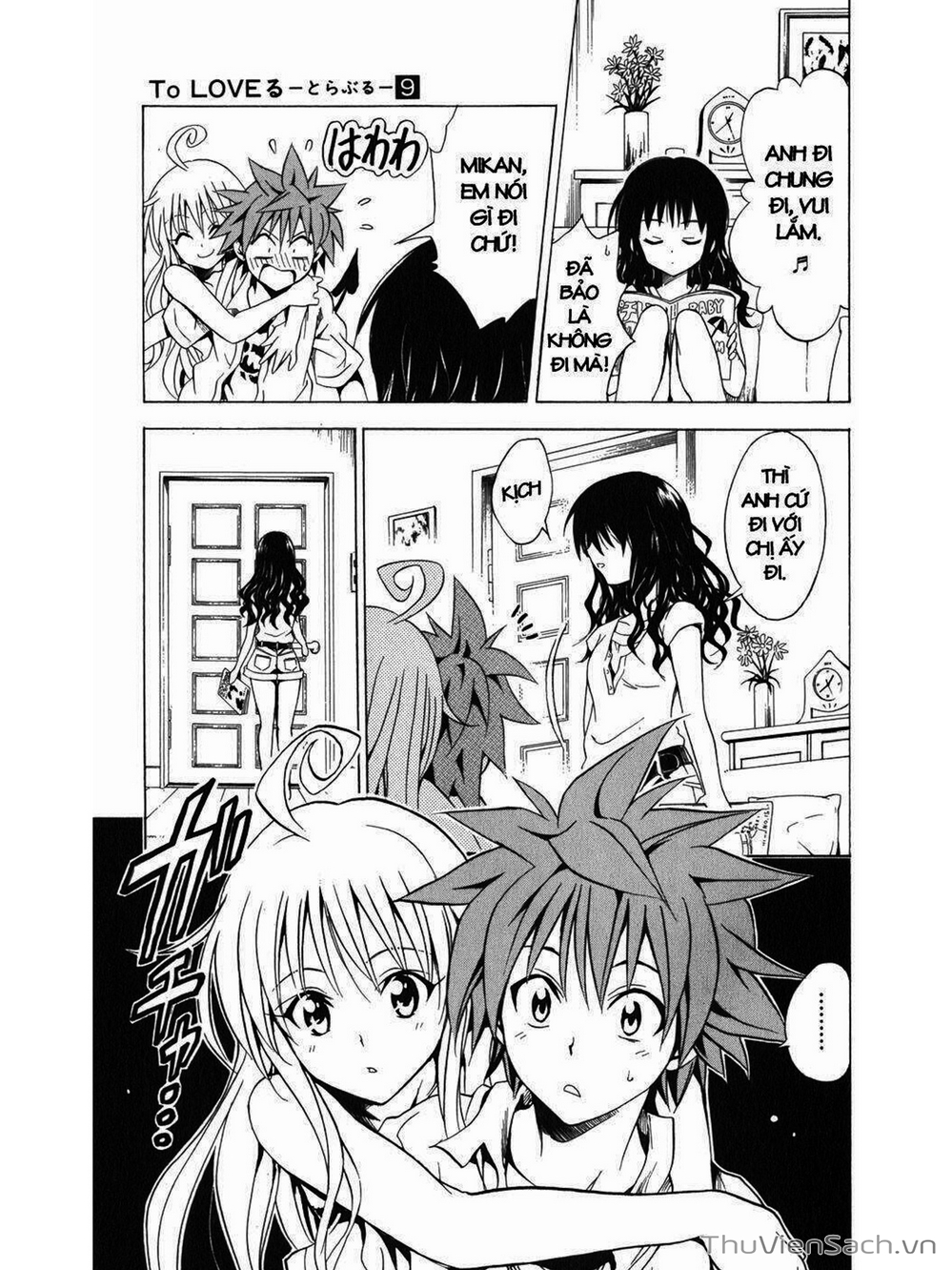 Truyện Tranh Bóng Tối Hoàng Kim - To Love Ru Darkness trang 8