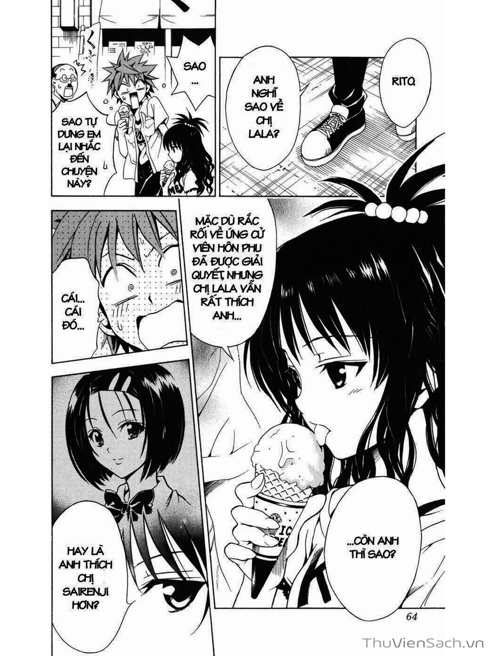 Truyện Tranh Bóng Tối Hoàng Kim - To Love Ru Darkness trang 8