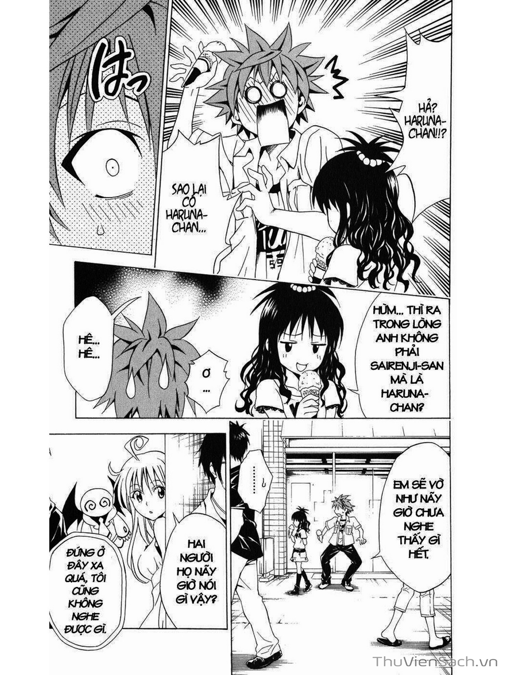 Truyện Tranh Bóng Tối Hoàng Kim - To Love Ru Darkness trang 8