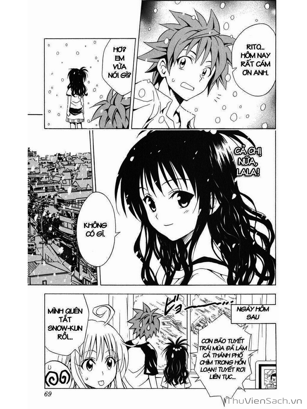 Truyện Tranh Bóng Tối Hoàng Kim - To Love Ru Darkness trang 8