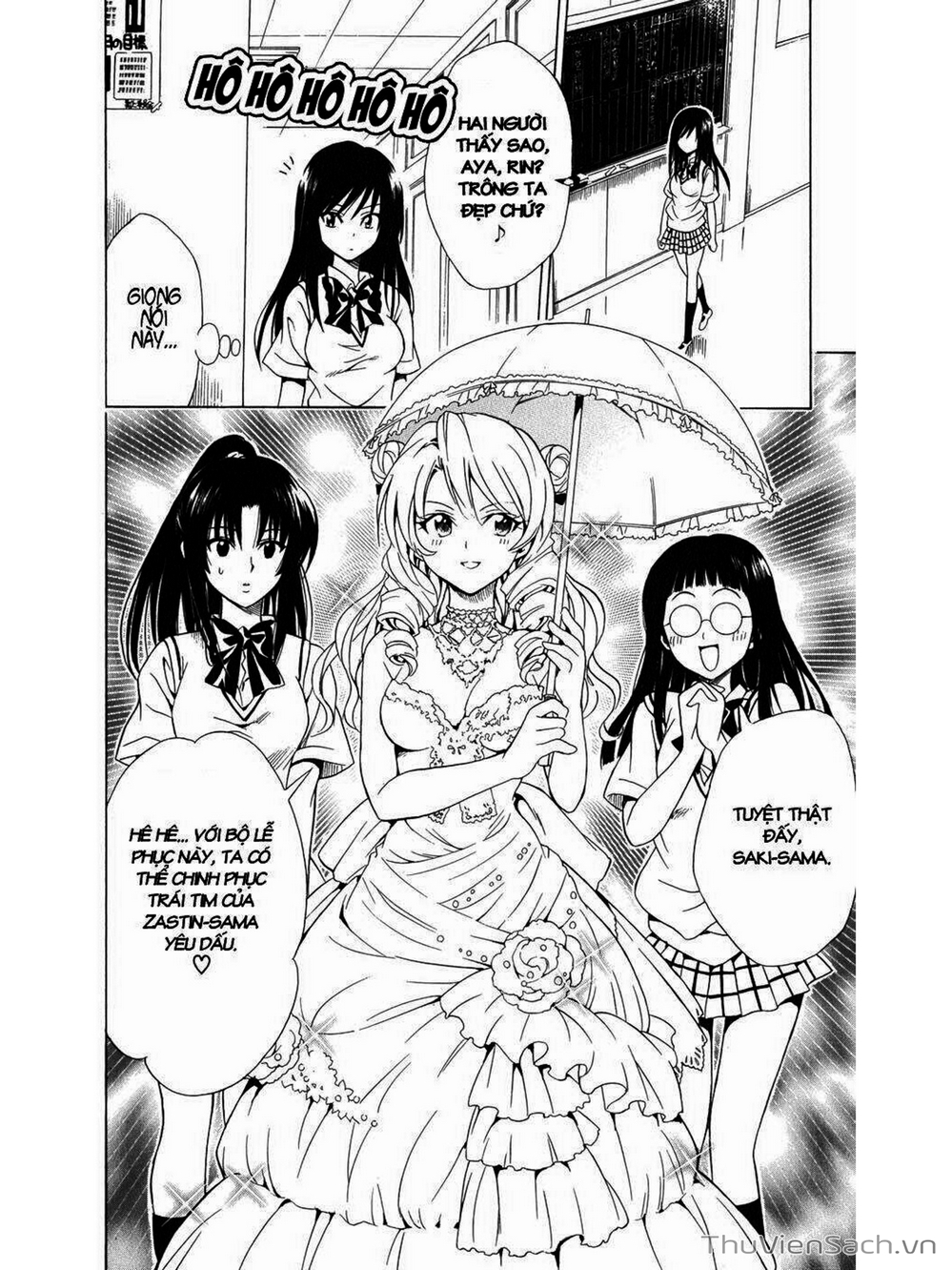 Truyện Tranh Bóng Tối Hoàng Kim - To Love Ru Darkness trang 8