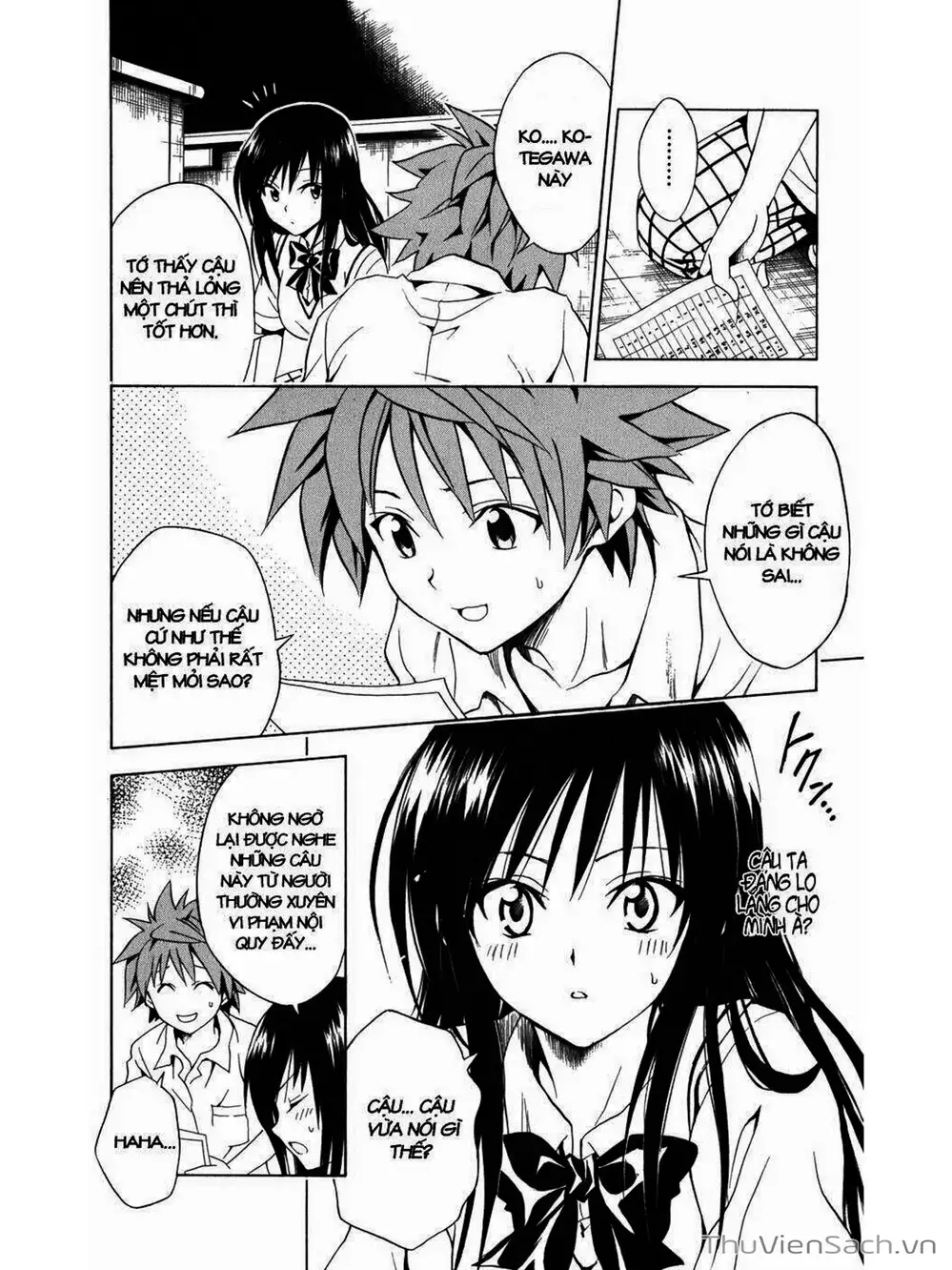 Truyện Tranh Bóng Tối Hoàng Kim - To Love Ru Darkness trang 8