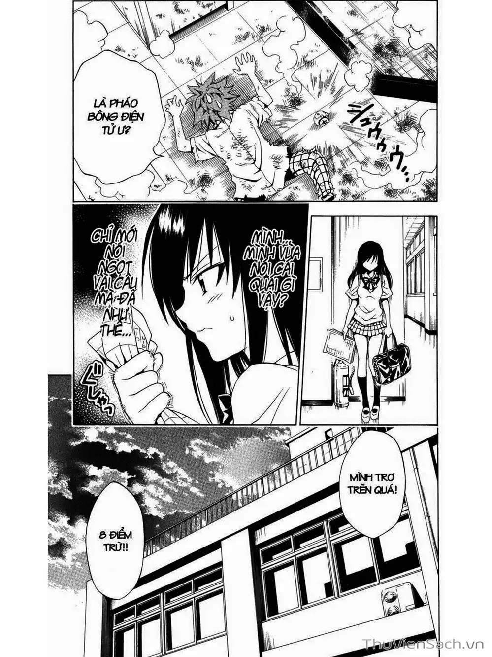 Truyện Tranh Bóng Tối Hoàng Kim - To Love Ru Darkness trang 8