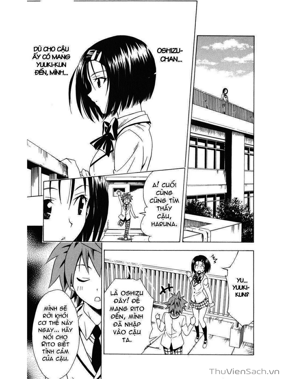 Truyện Tranh Bóng Tối Hoàng Kim - To Love Ru Darkness trang 8