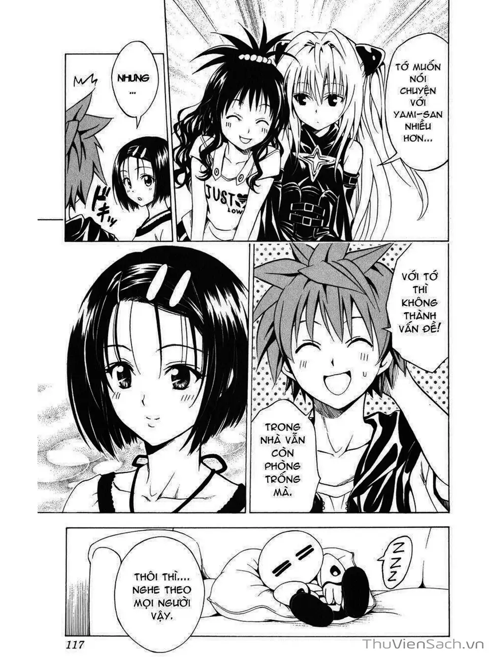 Truyện Tranh Bóng Tối Hoàng Kim - To Love Ru Darkness trang 8