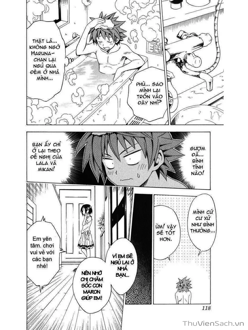 Truyện Tranh Bóng Tối Hoàng Kim - To Love Ru Darkness trang 8