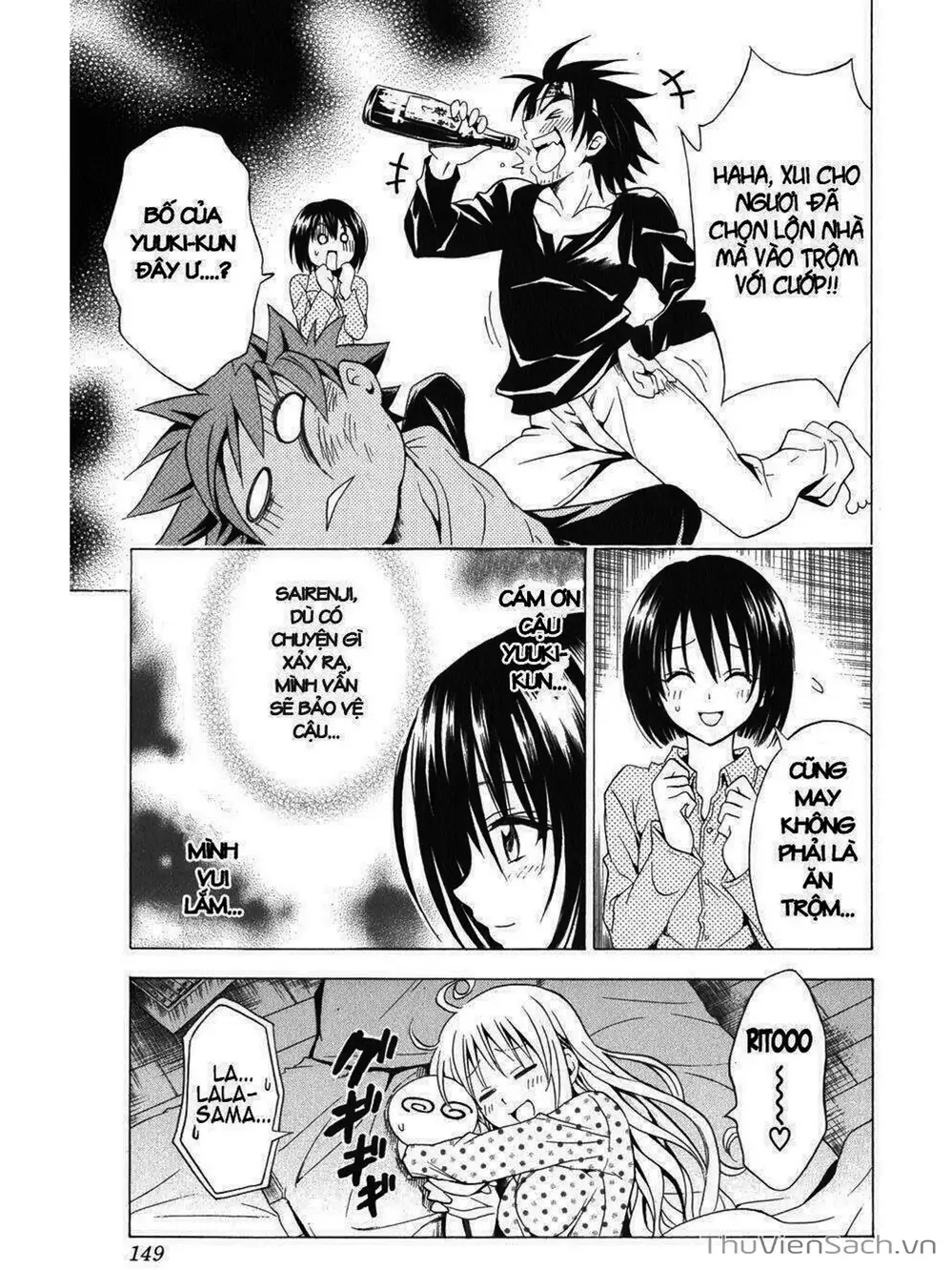 Truyện Tranh Bóng Tối Hoàng Kim - To Love Ru Darkness trang 8