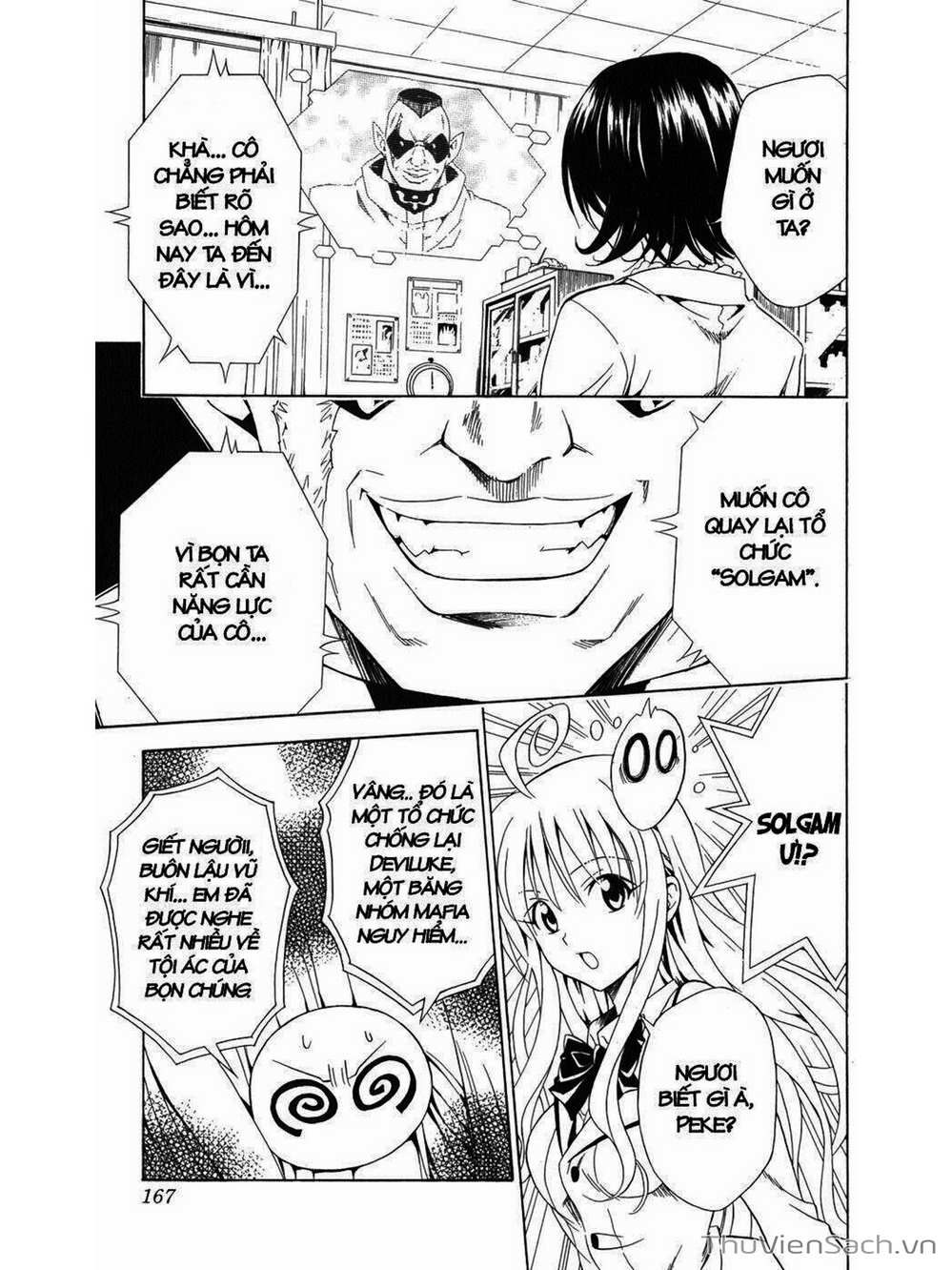 Truyện Tranh Bóng Tối Hoàng Kim - To Love Ru Darkness trang 8