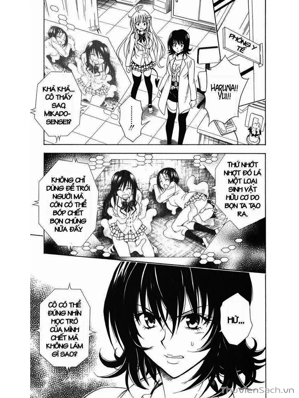 Truyện Tranh Bóng Tối Hoàng Kim - To Love Ru Darkness trang 8