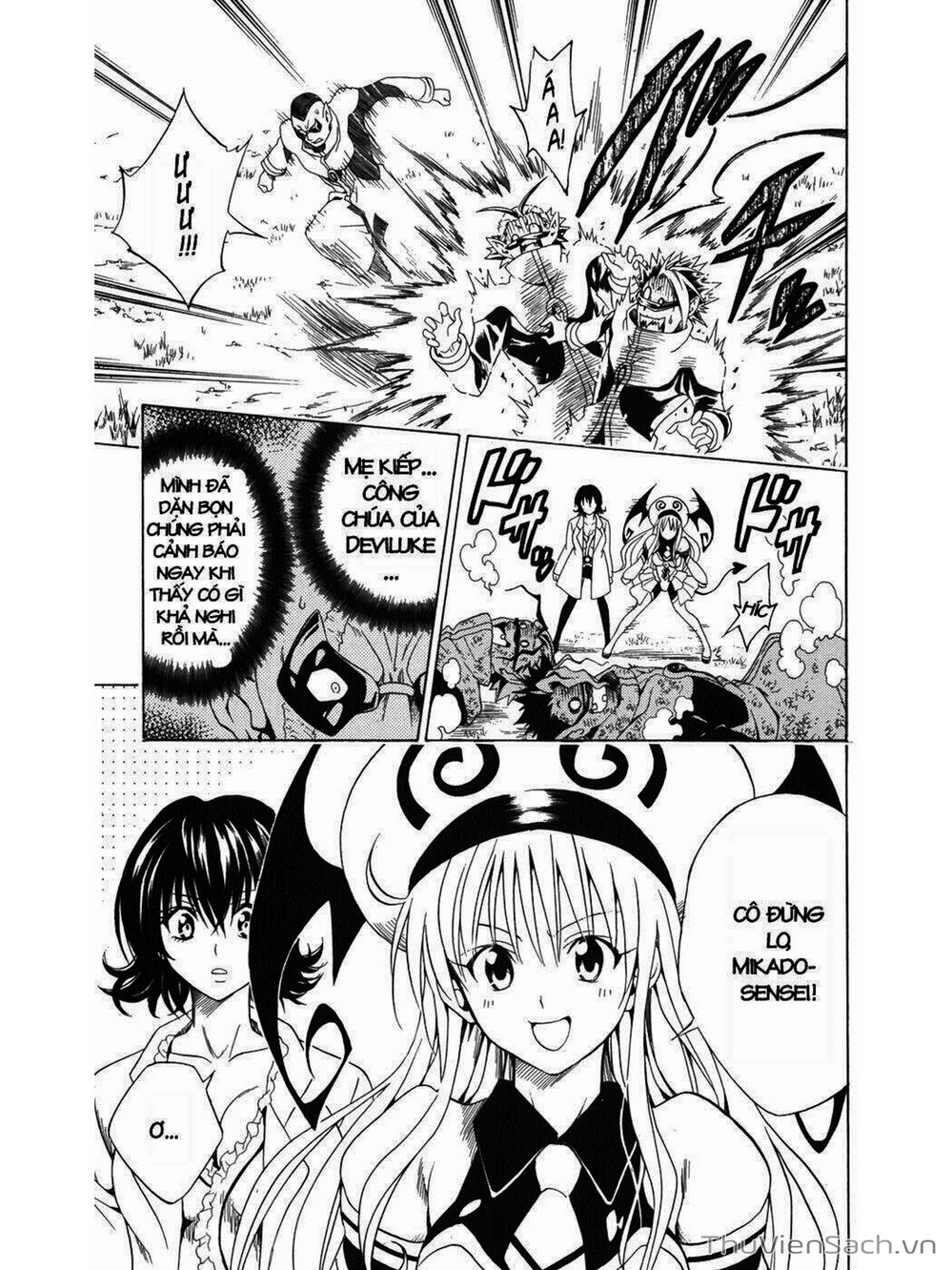 Truyện Tranh Bóng Tối Hoàng Kim - To Love Ru Darkness trang 8