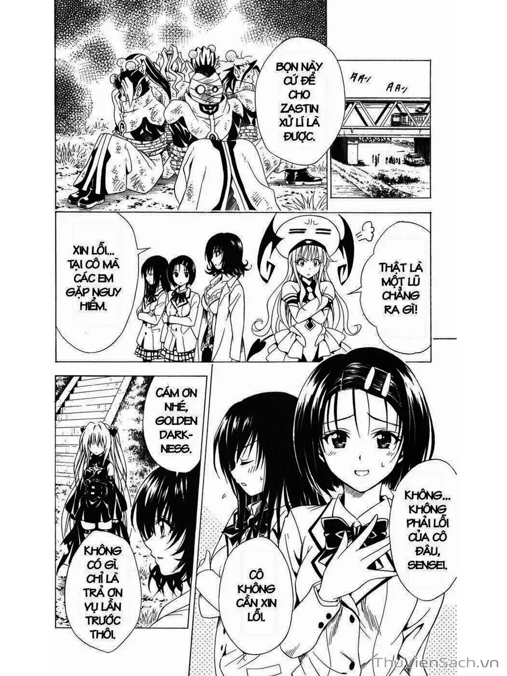 Truyện Tranh Bóng Tối Hoàng Kim - To Love Ru Darkness trang 8