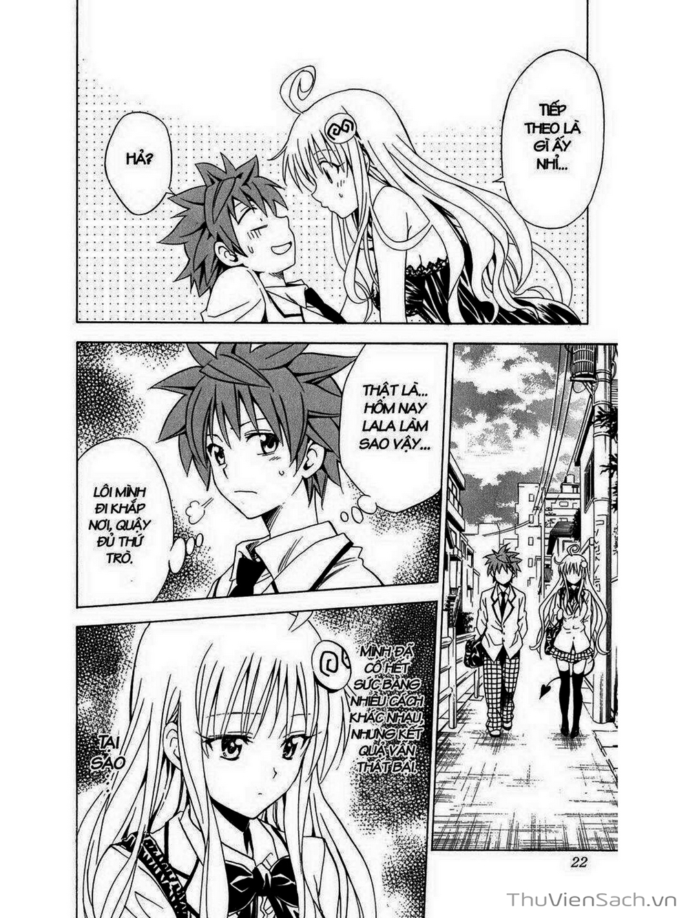 Truyện Tranh Bóng Tối Hoàng Kim - To Love Ru Darkness trang 8