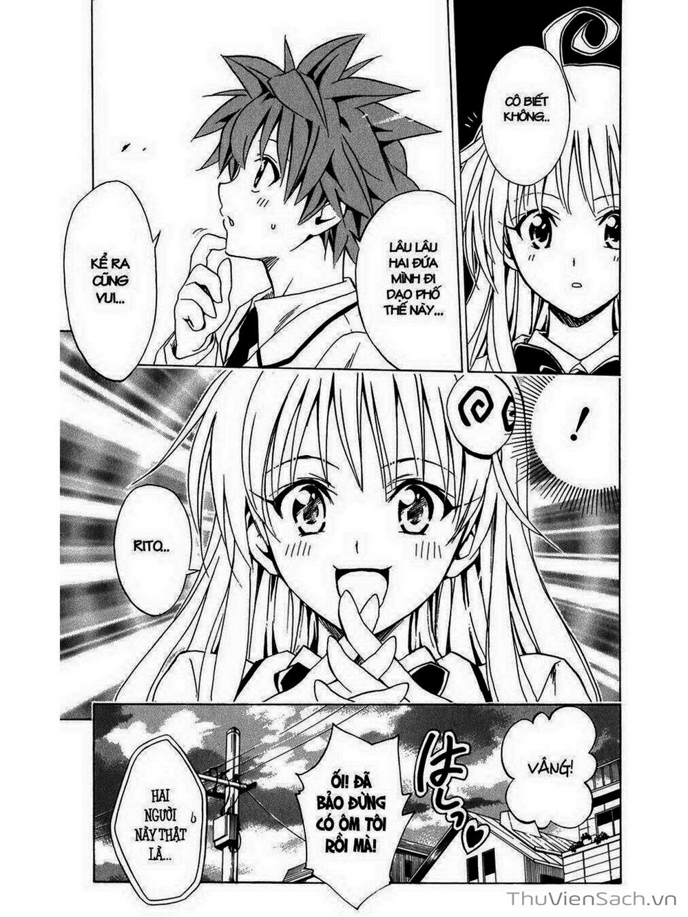 Truyện Tranh Bóng Tối Hoàng Kim - To Love Ru Darkness trang 8