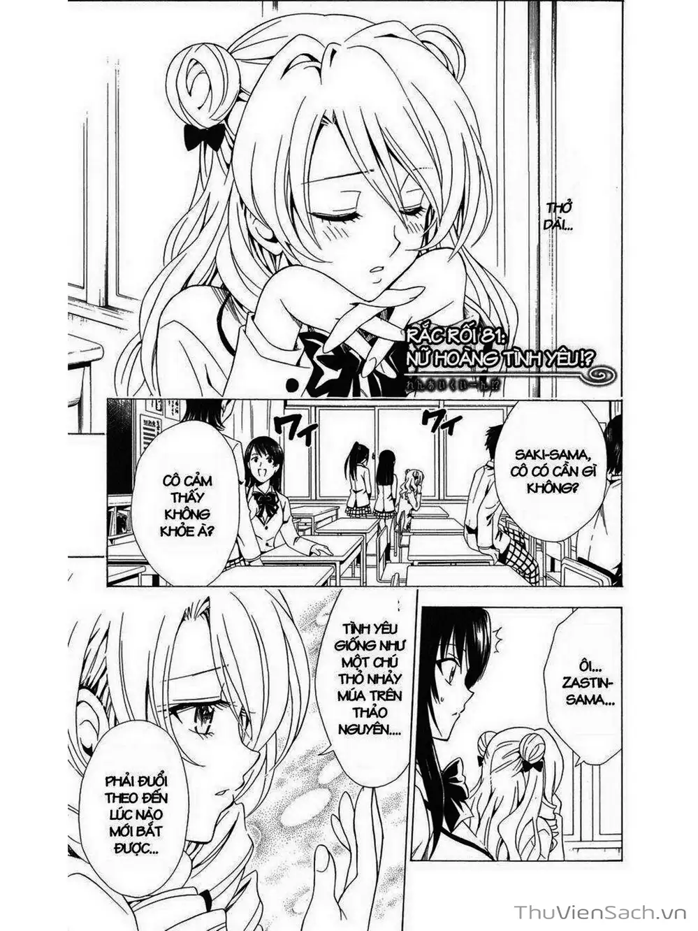 Truyện Tranh Bóng Tối Hoàng Kim - To Love Ru Darkness trang 8