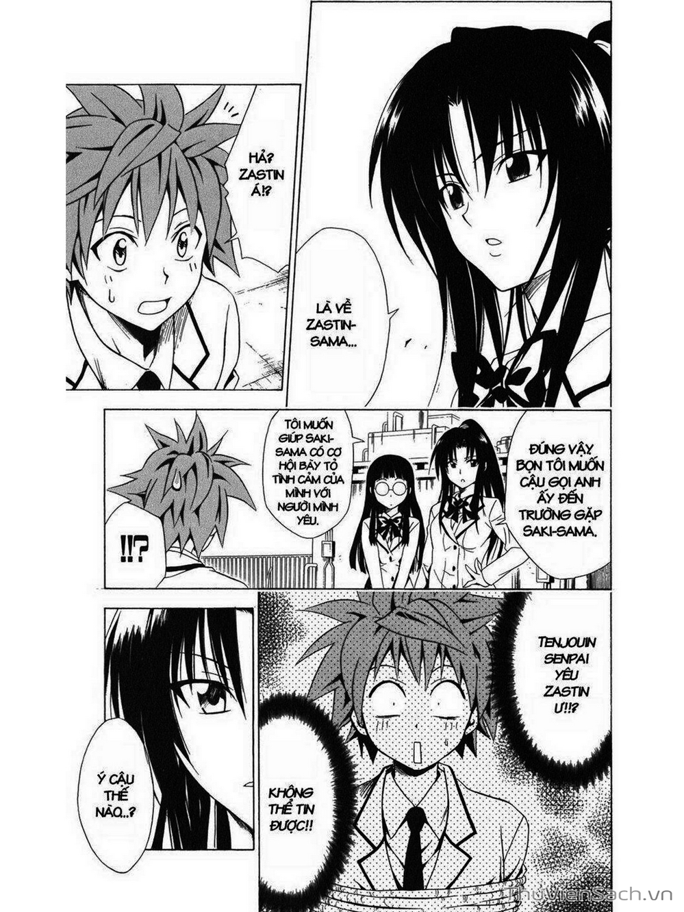 Truyện Tranh Bóng Tối Hoàng Kim - To Love Ru Darkness trang 8