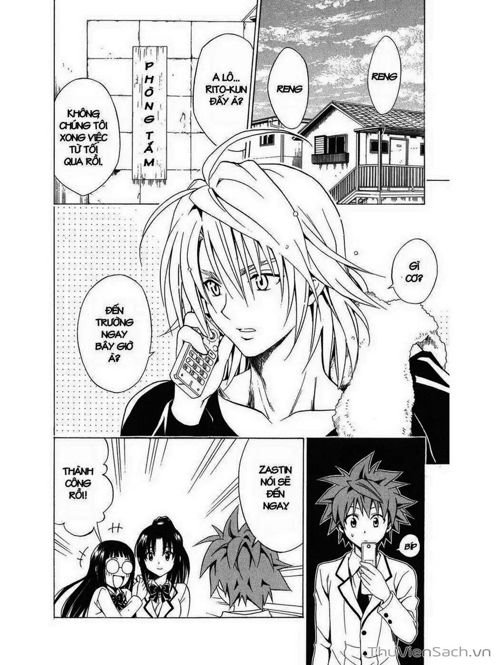 Truyện Tranh Bóng Tối Hoàng Kim - To Love Ru Darkness trang 8