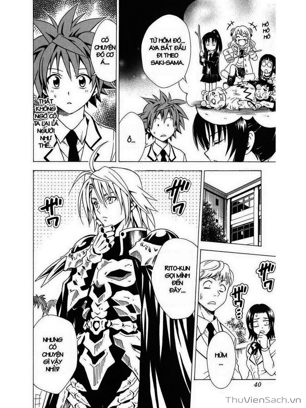 Truyện Tranh Bóng Tối Hoàng Kim - To Love Ru Darkness trang 8