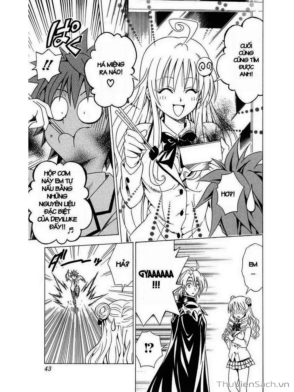 Truyện Tranh Bóng Tối Hoàng Kim - To Love Ru Darkness trang 8