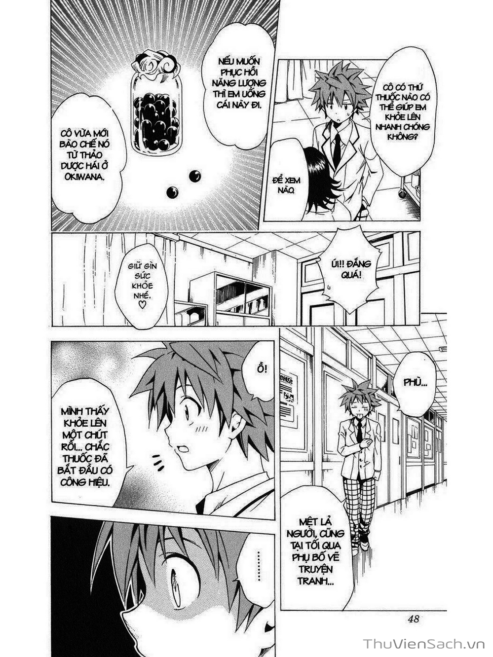 Truyện Tranh Bóng Tối Hoàng Kim - To Love Ru Darkness trang 8