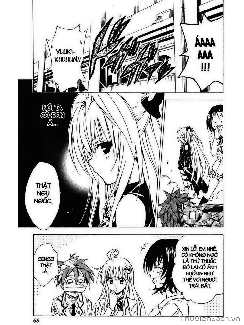 Truyện Tranh Bóng Tối Hoàng Kim - To Love Ru Darkness trang 8