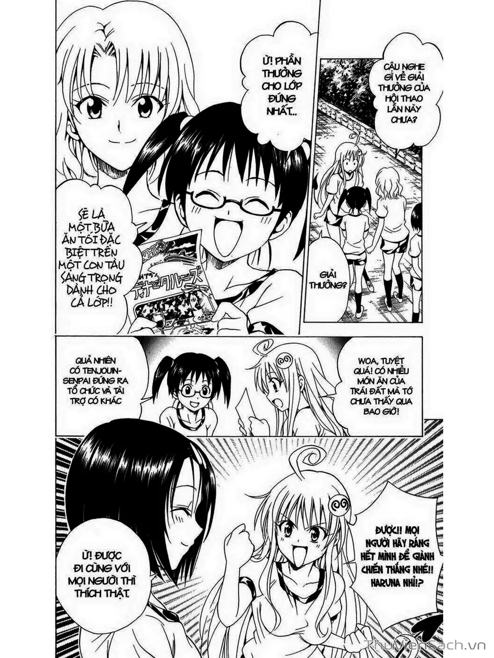 Truyện Tranh Bóng Tối Hoàng Kim - To Love Ru Darkness trang 8