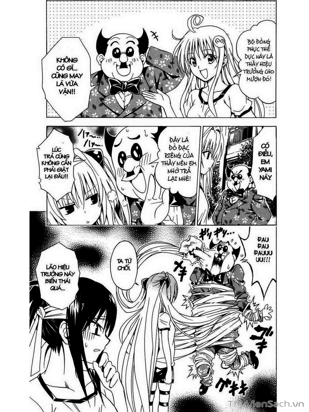 Truyện Tranh Bóng Tối Hoàng Kim - To Love Ru Darkness trang 8