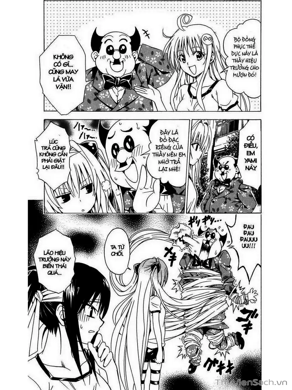 Truyện Tranh Bóng Tối Hoàng Kim - To Love Ru Darkness trang 8