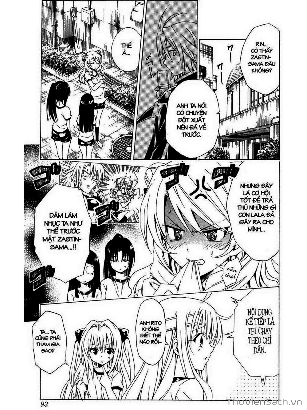 Truyện Tranh Bóng Tối Hoàng Kim - To Love Ru Darkness trang 8