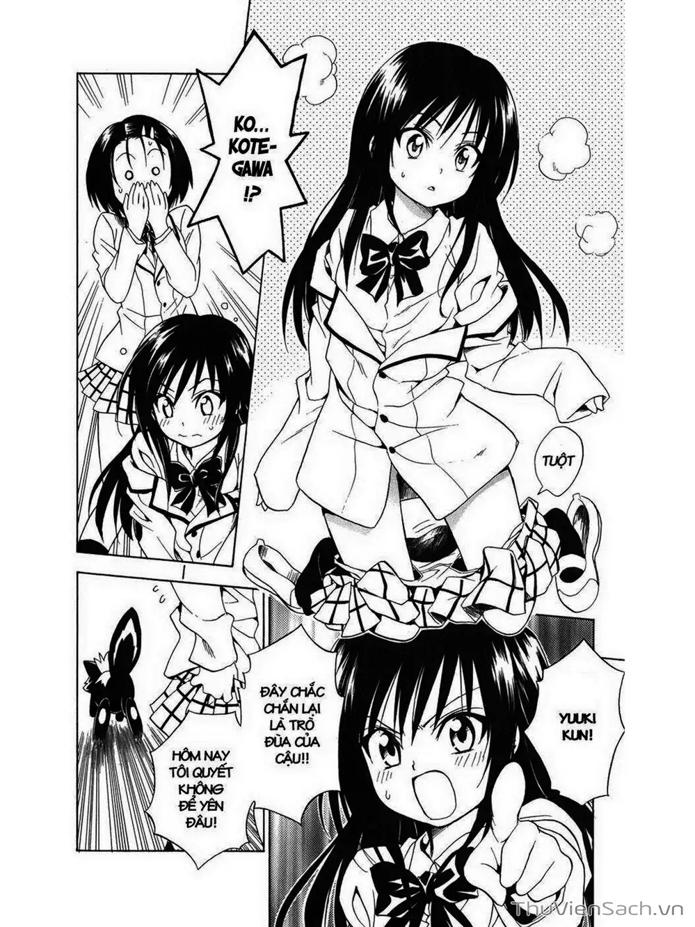 Truyện Tranh Bóng Tối Hoàng Kim - To Love Ru Darkness trang 8